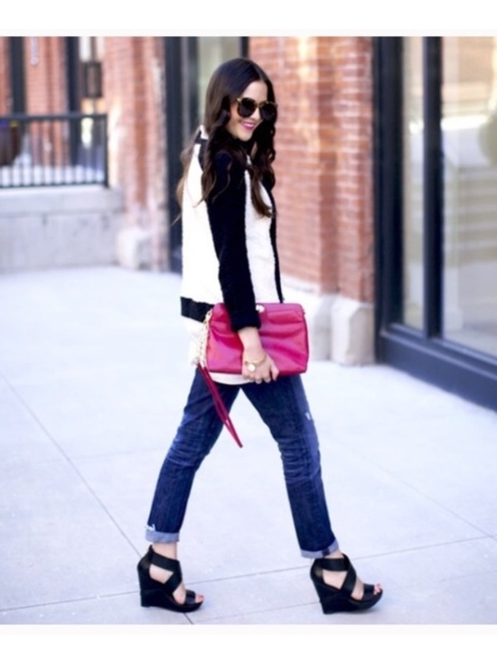 J. Crew Jackets & Blazers - J. CREW • Blogger’s Favorite Boucle Baseball Colorblock Black & White Zip Jacket